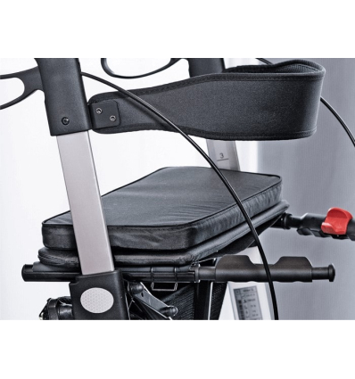 Déambulateur 4 roues léger et pliable Space LX Artline Rehasense avec assise et dossier