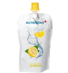 Eau gélifiée en gourde Hydrafast x36 citron Nutrisens