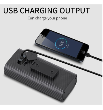 Lumière rechargeable pour déambulateur et fauteuil roulant