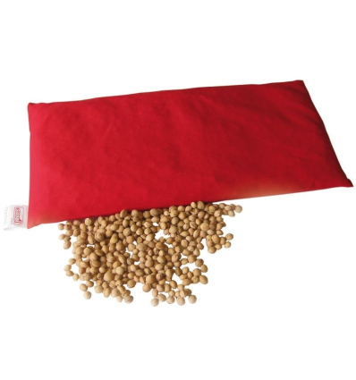 Coussin chauffant noyaux de cerises Cherry Sissel rouge