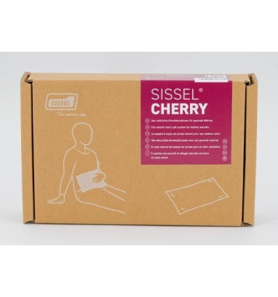 Coussin chauffant noyaux de cerises Cherry Sissel rouge
