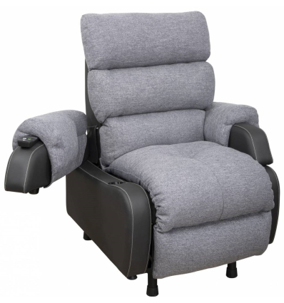 Fauteuil releveur électrique 2 moteurs Cocoon G1 Innov'SA  gris chiné
