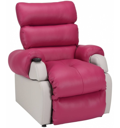Fauteuil releveur électrique 2 moteurs Cocoon G1 Innov'SA  PVC framboise