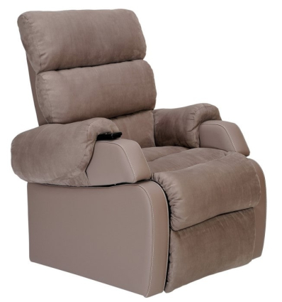Fauteuil releveur électrique 2 moteurs Cocoon G1 Innov'SA velours grège