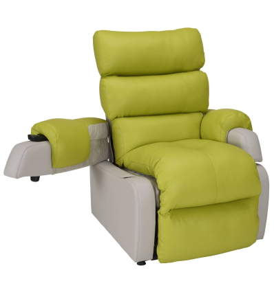 Fauteuil releveur électrique Cocoon 1 moteur G1 Innov'SA PVC pistache
