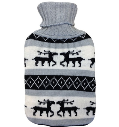 Bouillotte traditionnelle tricotée à eau Scandinavia
