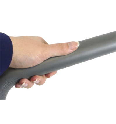 Barrière de lit adulte escamotable et rabattable sur pied avec poignée confort