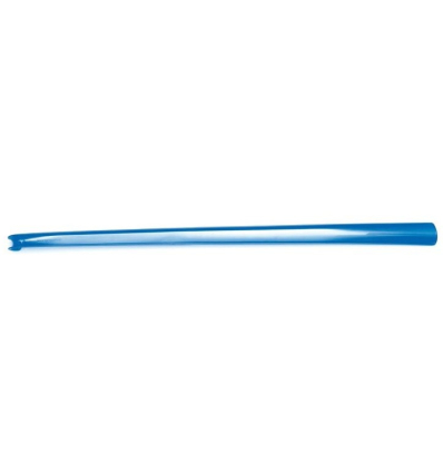 Long chausse pied ergonomique en plastique bleu