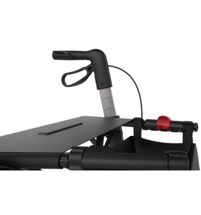Déambulateur d'extérieur 4 roues pliable Carbone Athlon avec assise