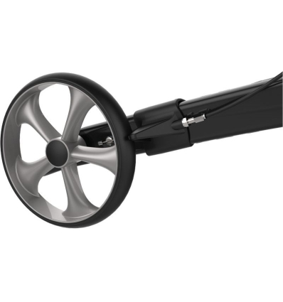 Déambulateur d'extérieur 4 roues pliable Carbone Athlon roue