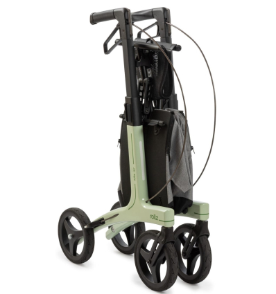 Déambulateur 4 roues ultra-léger en carbone Rollz Air pliable