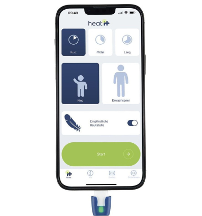 Heat It pour soulager les piqures d'insectes Android ou Iphone
