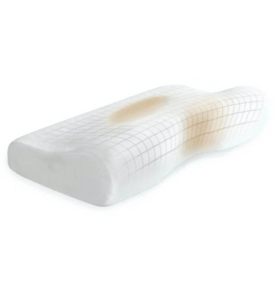 Oreiller cervical ergonomique à mémoire de forme Confort Plus