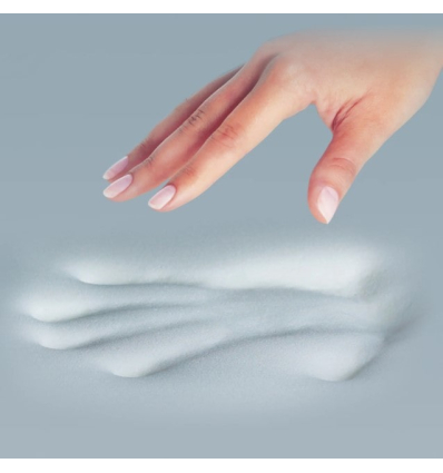 Oreiller cervical ergonomique à mémoire de forme Confort Plus