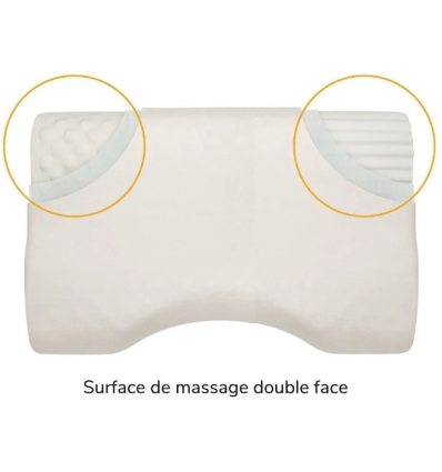 Oreiller à mémoire de forme anti-ronflement Inphysio