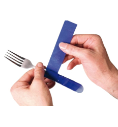 Revêtement antidérapant adhésif Dycem sur fourchette