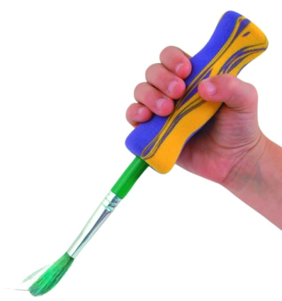 Lot de 12 manches ergonomiques pour pinceau Abiligrips