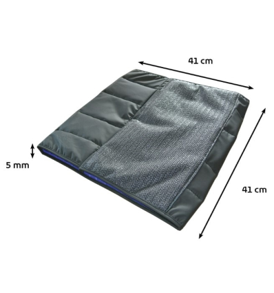 Dimensions du coussin antidérapant anti-glisse pour fauteuil