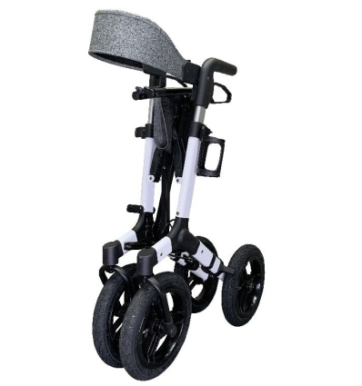 Déambulateur 4 roues tout terrain avec roues gonflables Neo Fun pliable