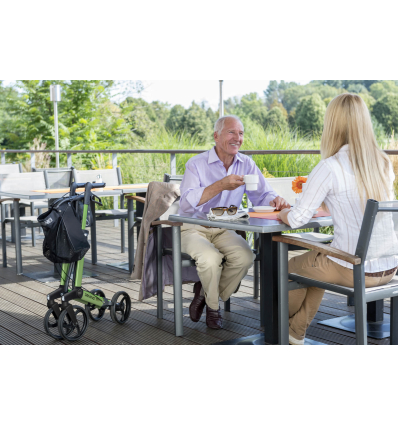 Déambulateur 4 roues léger et pliable Gemino 30 Sunrise