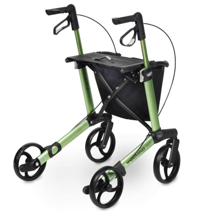 Déambulateur 4 roues léger et pliable Gemino 30 Sunrise vert
