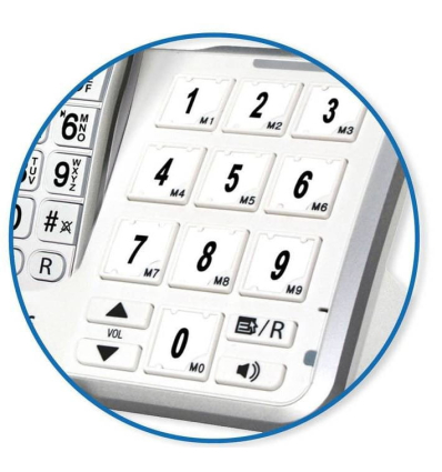Téléphone sans fil à grosses touches Geemarc Amplidect 295 photo