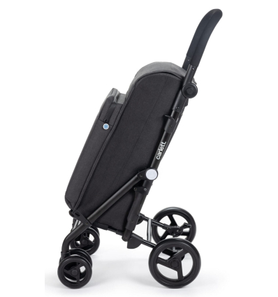 Chariot de courses 4 roues à pousser Lett 439 Urban Carlett noir