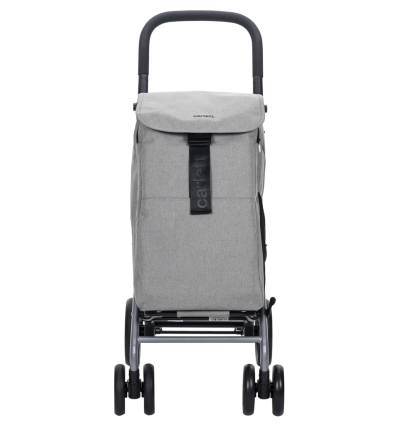 Chariot de courses 4 roues à pousser Lett 435 Classic Carlett gris