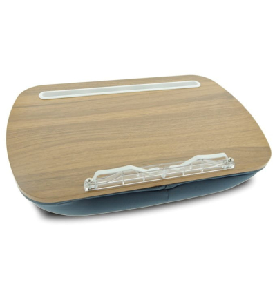 Coussin avec support de lecture ergonomique inclinable pour livre, tablette et ordinateur