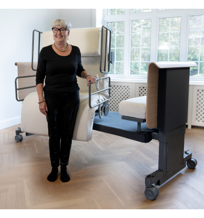 Location lit médicalisé électrique rotatif et releveur Rotobed Free