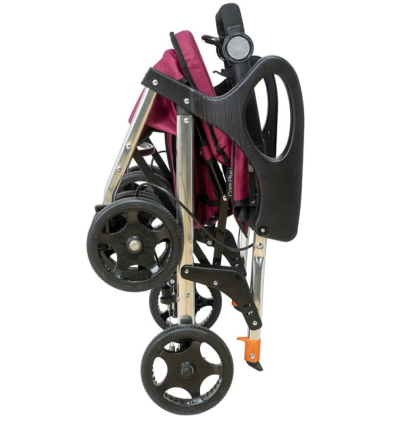 Déambulateur chariot de courses 4 roues à pousser avec siège Care Plus Playcare pliable