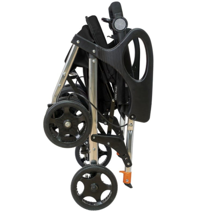Déambulateur chariot de courses 4 roues à pousser avec siège Care Plus Playcare pliable