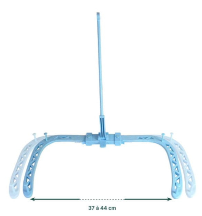 Dimensions de l'enfile pantalon et enfile sous-vêtements