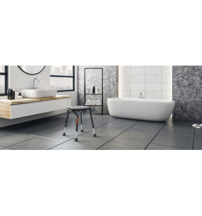 Tabouret de douche rotatif design Let's Frisbee TrustCare