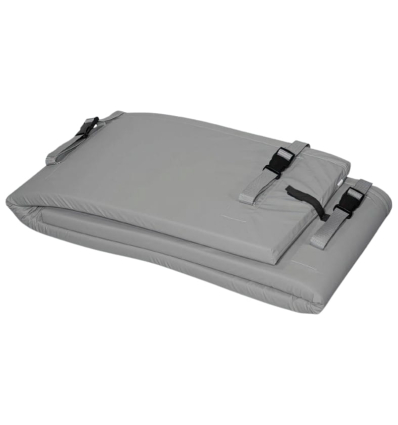 Paire de protections universelles pliables pour barrières de lit médicalisé