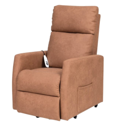 Fauteuil releveur 1 moteur électrique relax Escondida fauve