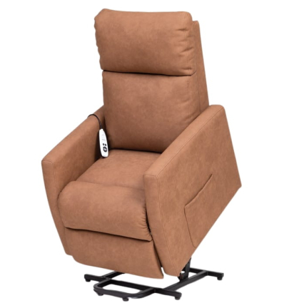 Fauteuil releveur 1 moteur électrique relax Escondida fauve