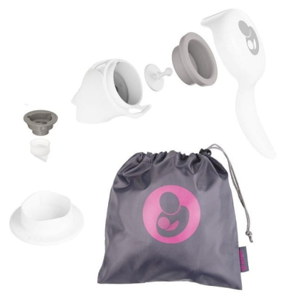 Poignée ergonomique Kolor Clip pour tire-lait manuel Kitett