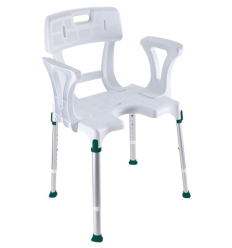 Chaise de douche médicale avec accoudoirs Capri