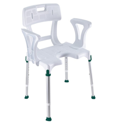 Chaise de douche médicale avec accoudoirs Capri