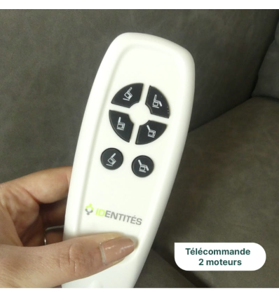 Télécommande du fauteuil releveur 2 moteurs électrique relax imperméable Escondida