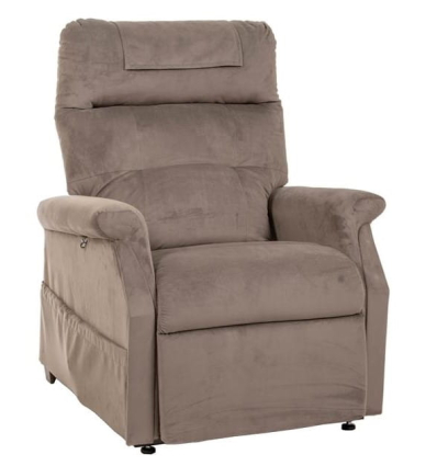 Fauteuil releveur 1 moteur électrique relax Confort Classic gris cendré