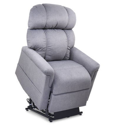Fauteuil releveur 1 moteur électrique relax Confort Grande Taille velours taupe
