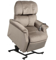 Fauteuil releveur 1 moteur électrique relax Confort Plus Mini taupe