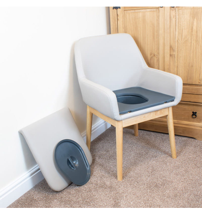 Fauteuil de toilette percé moderne Elégance