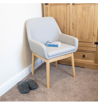 Fauteuil de toilette percé moderne Elégance