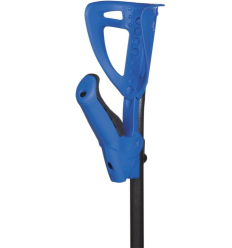 Paire de cannes anglaises Ergo Tech bleu