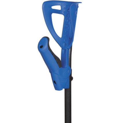 Paire de cannes anglaises Ergo Tech bleu