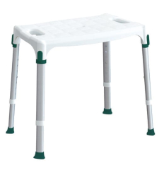 Tabouret de douche médical antidérapant avec poignées Capri
