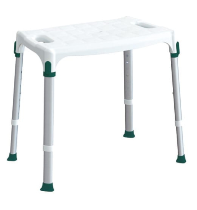 Tabouret de douche médical antidérapant avec poignées Capri